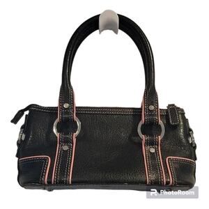 Vintage Nordstrom Leather Mini Satchel (Rare Sample)